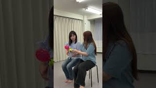 風船ゲーム機で楽しむ風船割りゲーム　Balloon-Popping Fun with the Balloon Game Machine