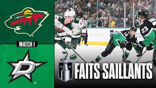 Wild vs Stars, match no 1 | 18/04/26 | Faits saillants