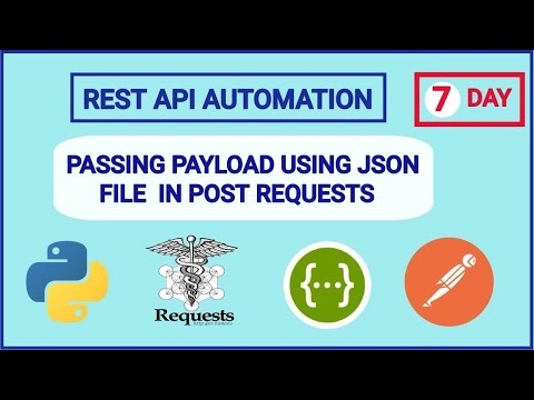 7 Python Requests Api Automation With Pytest Passing Payload From Json File Tutorial Tutorial