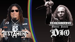 Testament's Chuck Billy - Remembering Ronnie James Dio
