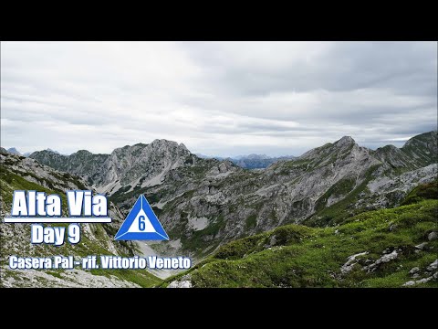Alta via 6, day 9: rif. Semenza to  - rif. V. Veneto