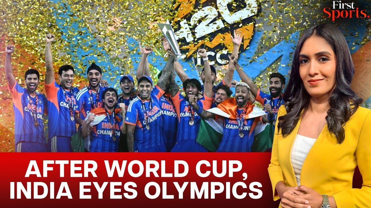 India Moves Past T20 WC Win: Olympics & ODI World Cup Next Goal | First Sports With Rupha Ramani