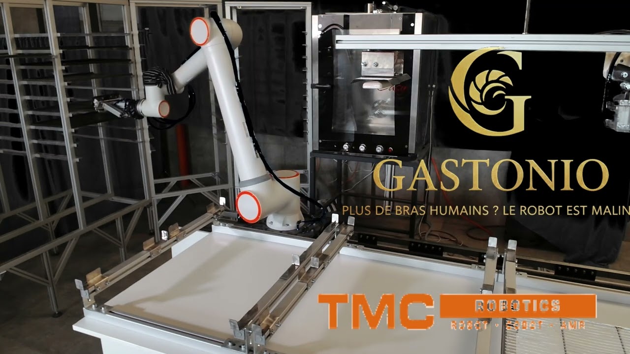 Démonstration complète du robot Gastonio en action dans une boulangerie artisanale