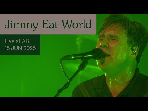 Jimmy Eat World Live at AB - Ancienne Belgique