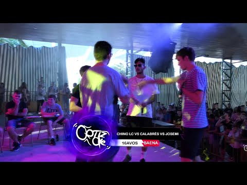 CHINO LC vs CALABRÉS vs JOSEMI (16AVOS) [ STREET FEST BAENA ]