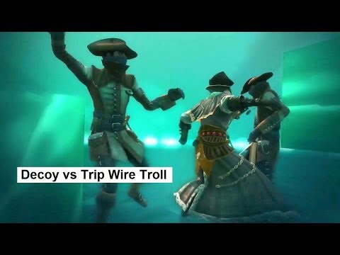 Decoy vs Trip Wire Troll. Short Clip. AC4 Manhunt Physicians vs Night Stalkers