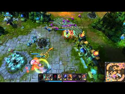 SKT T1 Faker - Zed Backdoor - Korean SoloQ - Season 2014 - League of Legends