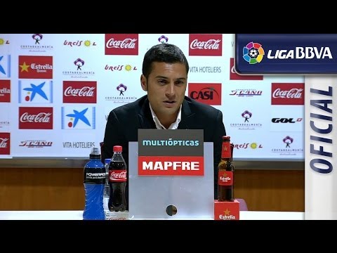 Rueda de Prensa de Francisco Rodríguez tras el UD Almería (1-2) Osasuna - HD