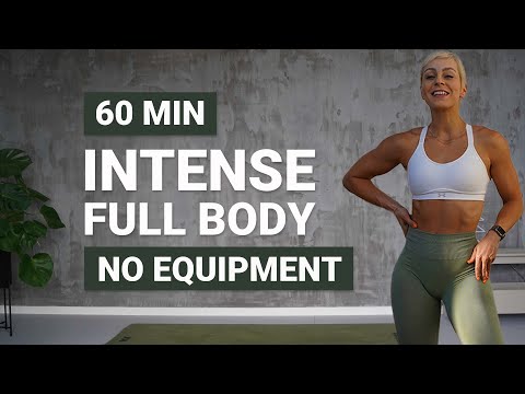 60 MIN INTENSE FULL BODY | Savage Bodyweight | No Repeat | No Equipment | High Intensity | 3Circuits