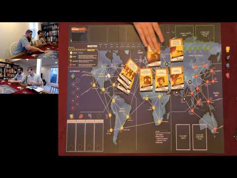Pandemic Legacy Season 1 - Episode 1 Twitch Playthrough