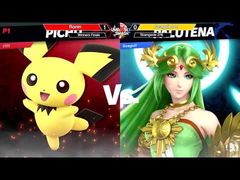 Winners Finals Minix (Pichu) vs Seagull Joe (Wolf,Palutena) - UMD Smash Ultimate Stampede #1