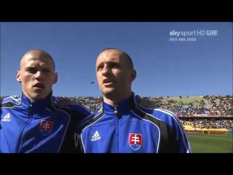 Anthem of Slovakia vs New Zealand (FIFA World Cup 2010)