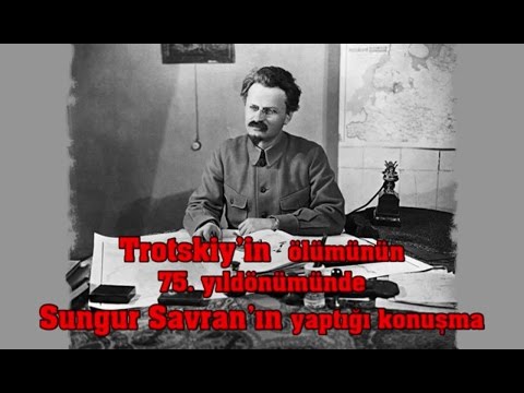 Ölümünün 75. yılında Lenin'in mücadele yoldaşı Trotskiy'e bin selam! 