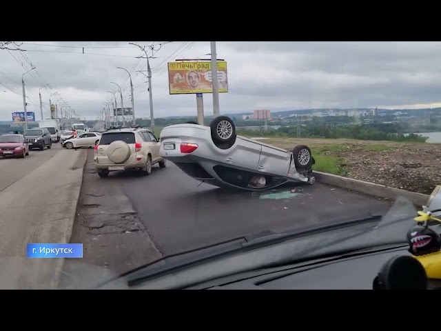 Авария на плотине ГЭС в Иркутске