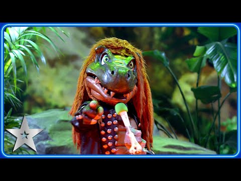 ROCK OUT to Heavysaurus' DINO-MITE rock medley! | Semi-Finals | BGT 2025