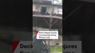 Deck collapse injures five Marshals during Missouri raid