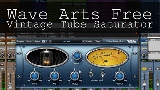 Video thumbnail for FREE Wave Arts Tube Saturator Vintage Plugin AAX by Andrei Martinez Agras