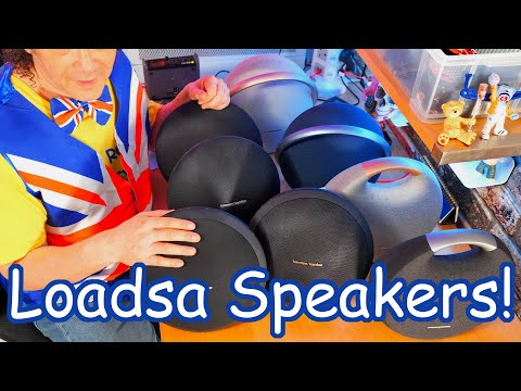 Ultimate HK Onyx Studio speaker review and comparison! 8 speakers!