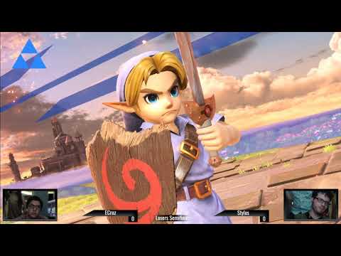 Infinity Showdown 14 - Losers Semifinals - ECruz(Wolf) vs Stylos(Young Link, Roy)