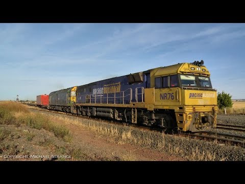 1AM5 Pacific National Container Freight - PoathTV Australian Trains & Railways