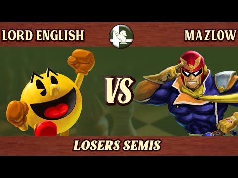 Lord English (Pac-Man) vs KNWI | Mazl0w (Captain Falcon) - West Towne Brawl 27 Losers Semis
