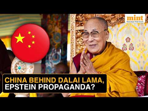 'Dalai Lama Never Met Epstein...': Tibetans Flag Chinese Propaganda | Details