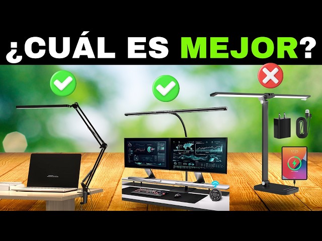 Vídeo relacionado con KableRika Lámpara Escritorio LED, 24W Flexo Escritorio con Base, Luz de Arquitecto Regulable, luz monitor con Temporizador, 1500 lúmenes para Leer, Estudiar y Oficina en el Hogar