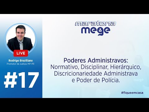 Maratona MEGE (Poderes Administrativos)