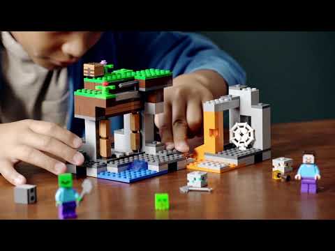 Конструктор Lari «Заброшенная шахта» 11582 (Minecraft 21166) / 260 деталей