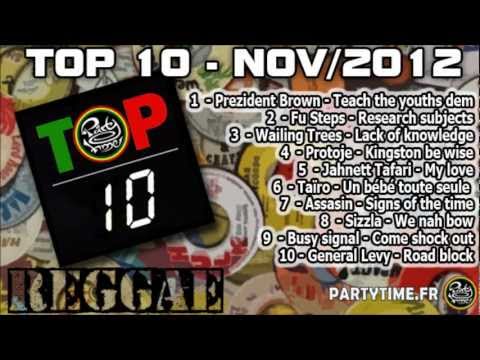 Party Time Radio - TOP 10 REGGAE - NOV 2012