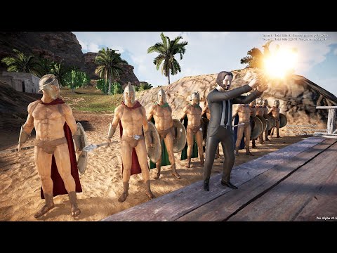 Can Spartans save John Wick from 2 Million Zombies | Ultimate Epic Battle Simulator 2 | UEBS 2