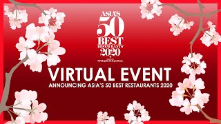 Asia's 50 Best Restaurants 2020 - Virtual Event Live