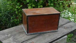 Знайшов старий ящик.Цікава знахідка з горища.