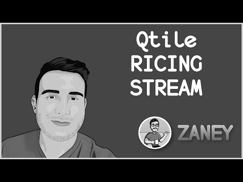 Qtile Ricing Stream