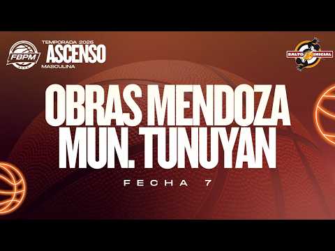 TORNEO APERTURA. ASCENSO. FECHA 7. OBRAS MENDOZA VS MUN. TUNUYAN