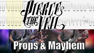 Pierce The Veil - Props &amp; Mayhem Guitar Cover With Tab