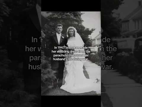 A very sentimental wedding dress #history #art