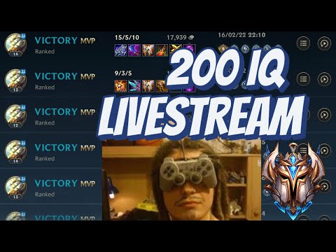 #4 Rank 1 Master Yi Stream! 700+ LP Challenger playing in GM Smurf ! :)