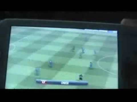 pro evolution soccer 2008 psp gameplay