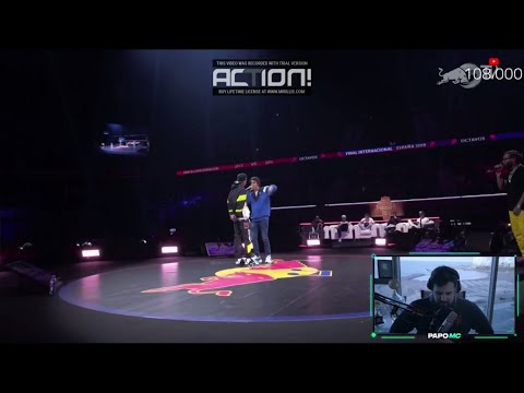 PAPO MC reacciona a  JAZE vs SNK - Octavos | Red Bull Internacional 2019