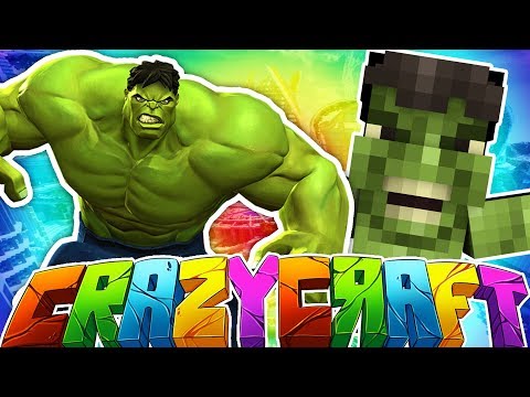 JeromeASF - THE MOST OVERPOWERED SUPER HERO IN MINECRAFT - MINECRAFT'S OLDEST MOD PACK CRAZY CRAFT SURVIVAL #24