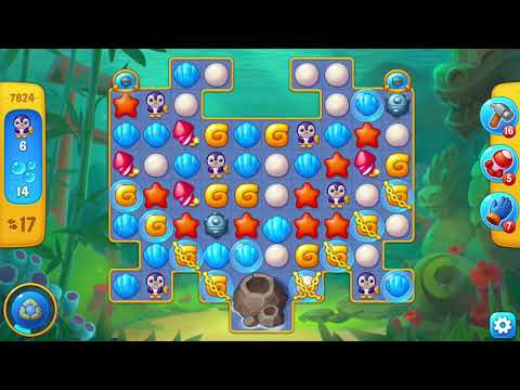 [FISHDOM Walkthrough] Level 7824