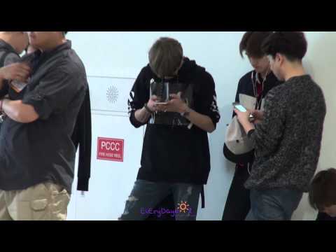 150327 Chanyeol' arrival in Hanoi Airport