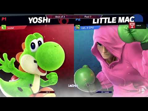 Lagspike 33 - Pool 7 - LVL 3 (Luigi) vs ST | Ividal (Yoshi)