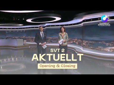 🇸🇪 | SVT 2 - Aktuellt (Headline, Opening and Closing) (26/05/2025)