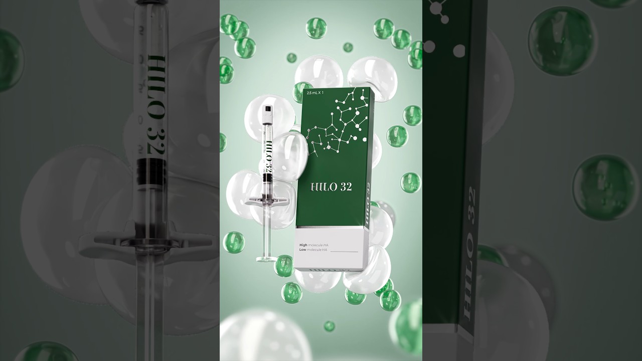 HILO 32 | 3D Skincare Animation — Molecules & Packaging in Blender