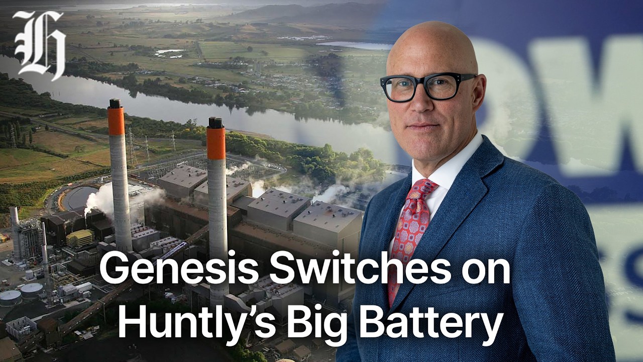 Genesis switches on Huntly’s big battery today | Herald NOW Business