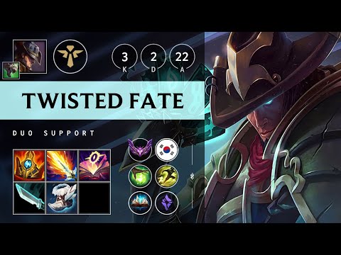 Twisted Fate Support vs Alistar - KR Master Patch 25.21