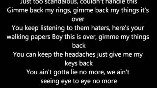 OMG Girlz - Boy It&#39;s over (Lyrics)