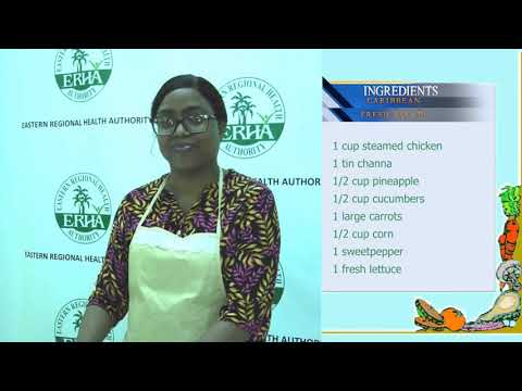 How to make A CARIBBEAN FRESH SALAD